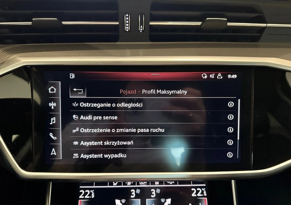 Audi A6 cena 164900 przebieg: 110113, rok produkcji 2018 z Lubliniec małe 466
